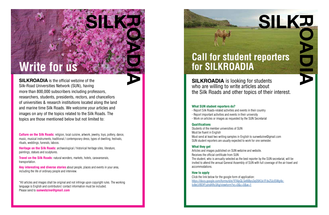 Write For Us - SILKROADIA